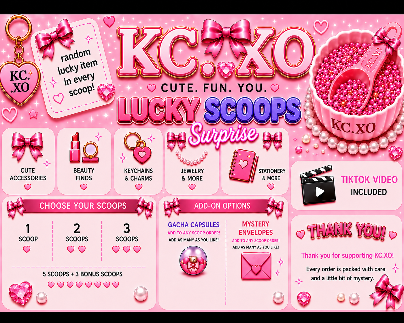 ๐ KC.XO Lucky Scoops Mystery Experience ๐