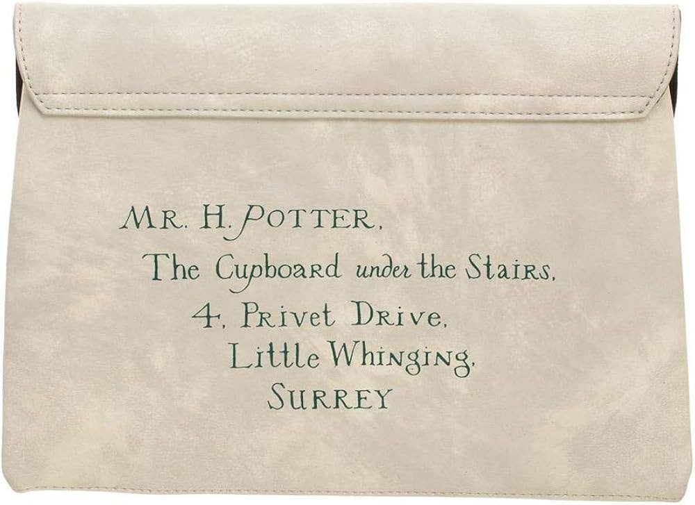 Harry Potter Letter Envelope to Hogwarts Clutch Purse