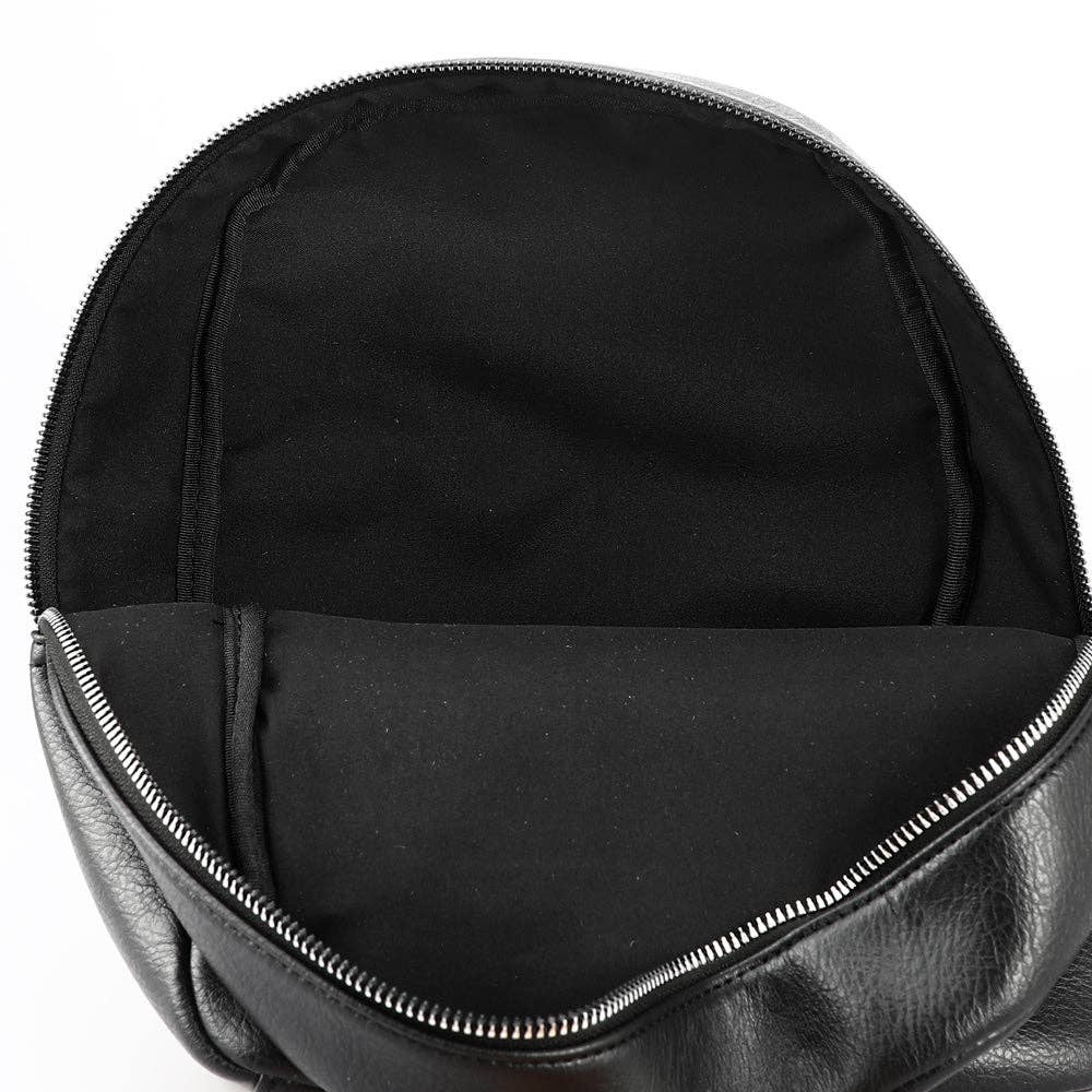 Ghostface Glow in the Dark Horror Movie Character 11-inch Black Mini Backpack
